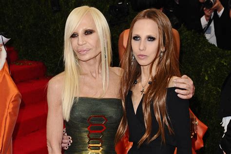 figlie di donatella versace|donatella versace personal life.